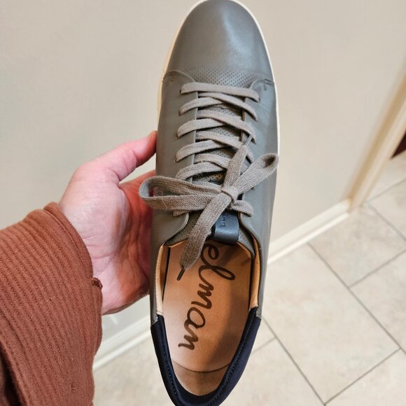 Sam Edelman Gray and Navy Sneakers - Picture 11 of 16